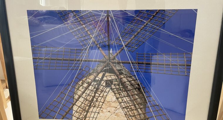 Kunstdruck Poster Mühle Mallorca