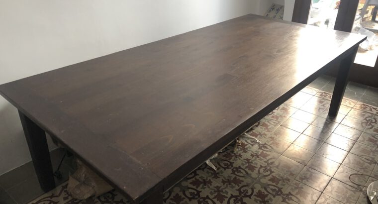 grosser Esstisch Holz ca. 260 x 120 cm sehr schöner Zustand NP: 2400€